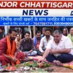 शिव मंदिर जीर्णोद्धार व संत कबीर मंदिर निर्माण का भूमिपूजन