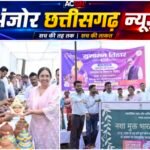 महुआ पेड़ की छांव में लगा जनसमस्या निवारण शिविर