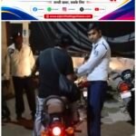 मॉडिफाई बुलेट साइलेंसर पर चला पुलिस का डंडा, ₹5 हजार का जुर्माना ठोका
