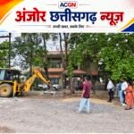 सेजबहार फेस-1 में गृह निर्माण मंडल की जमीन से हटा अतिक्रमण, निजी बिल्डर द्वारा बनाई जा रही अवैध सड़क पर कार्रवाई