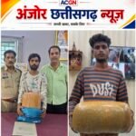 रायपुर में गांजा तस्करी पर पुलिस की बड़ी कार्रवाई, दो अंतर्राज्यीय आरोपी गिरफ्तार