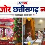 माँ बनभौरी धाम में नतमस्तक हुए मंत्री राजेश अग्रवाल