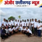 विश्व आदिवासी दिवस पर रोपे 40 पौधे
