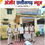 सूरजपुर में नशे के कारोबार पर पुलिस की बड़ी कार्रवाई, 4.9 किलो गांजा जब्त