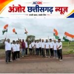 हरियर मुंगेली अभियान का सातवां चरण शहीदों को समर्पित, लगाए गए 40 पौधे