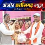विधायक भूलन सिंह मरावी के नेतृत्व में सेवा-संकल्प अभियान, बांटे गए दीप