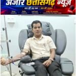 विश्व हृदय दिवस पर लक्ष्मण स्वाईं का 50वां रक्तदान
