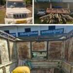 जंगल से चिरान और बल्ली का खेल! दो वाहन पकड़े, वनोपज जब्त